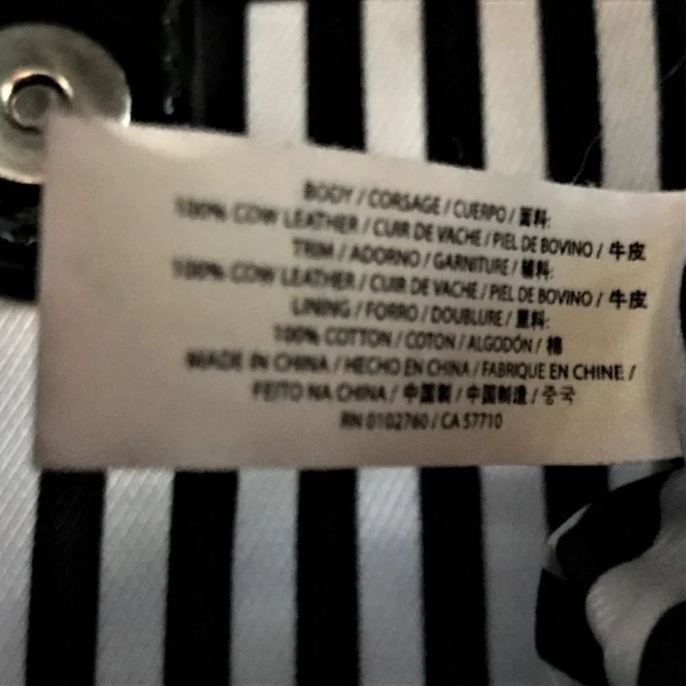 Kate Spade Hampton Road Large Black Leather Tote Bag Handbag